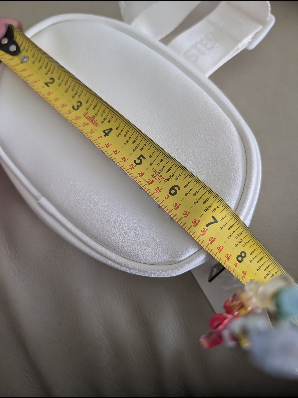 Steve Madden White Oval Crossbody Bag - Picture 7 of 10